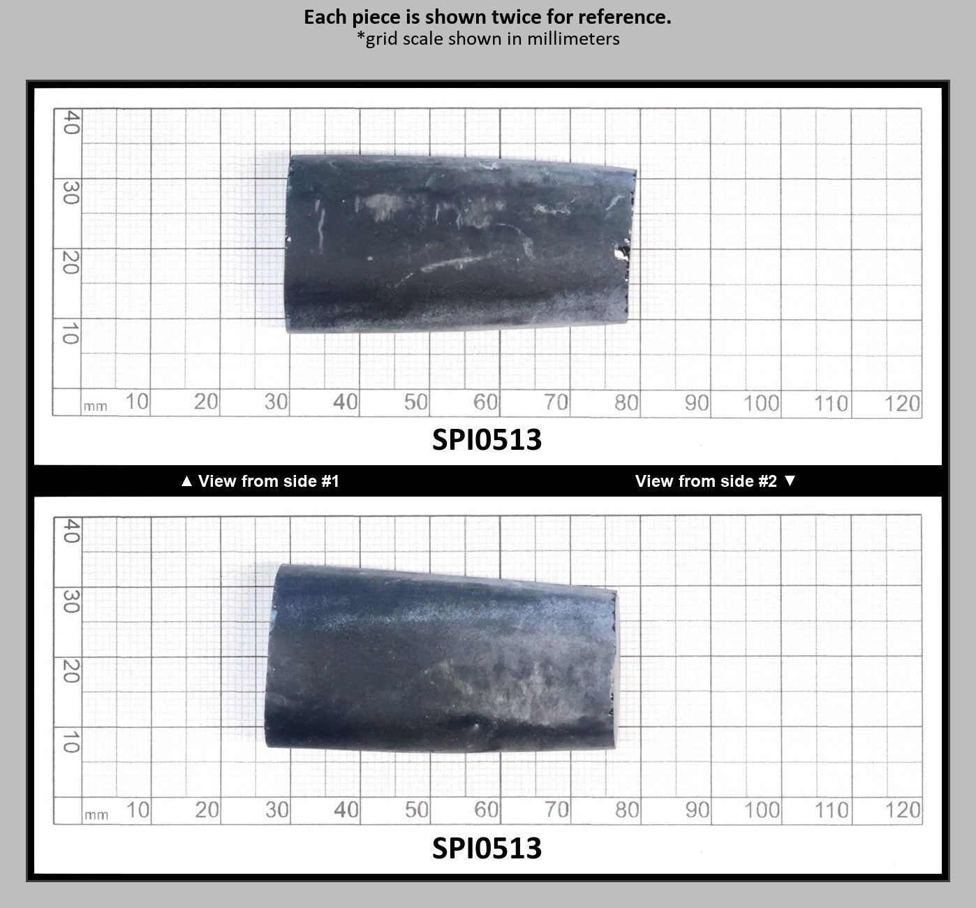 Dark Blue #119 Lab Created Spinel Faceting Rough for Gem Cutting - Various Sizes : SPI0513