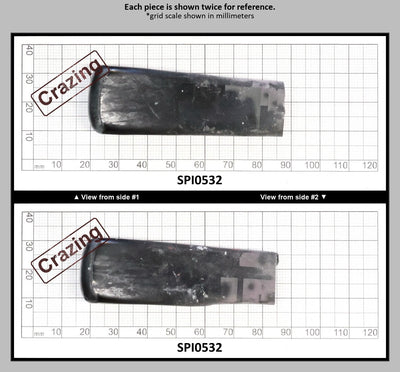 Green Tourmaline (Light) #149 Lab Created Spinel Faceting Rough for Gem Cutting - Various Sizes : SPI0532
