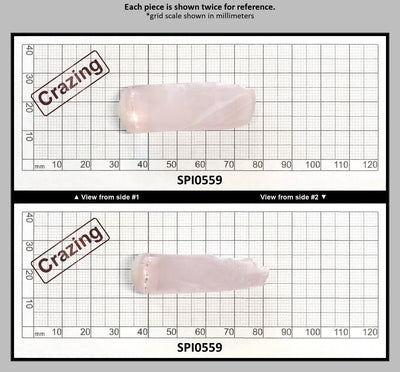 Pink #140-Djeva Lab Created Spinel Faceting Rough for Gem Cutting - Various Sizes : SPI0559