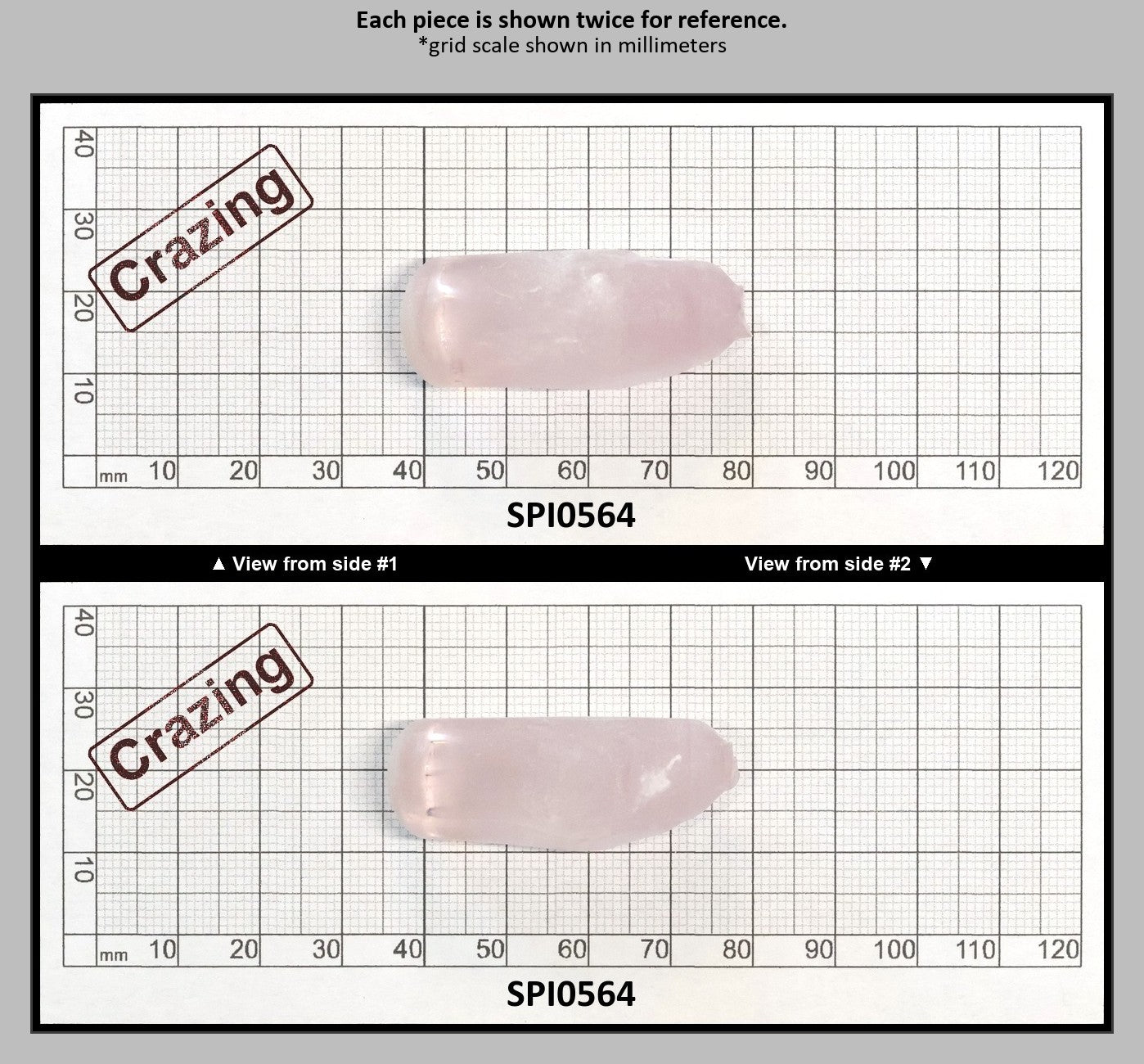Pink #140-Djeva Lab Created Spinel Faceting Rough for Gem Cutting - Various Sizes : SPI0564