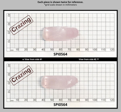 Pink #140-Djeva Lab Created Spinel Faceting Rough for Gem Cutting - Various Sizes : SPI0564