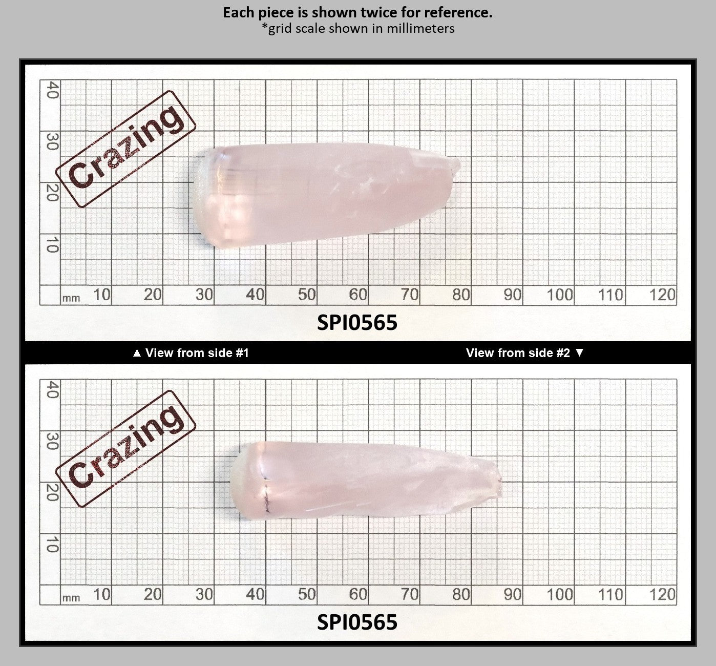 Pink #140-Djeva Lab Created Spinel Faceting Rough for Gem Cutting - Various Sizes : SPI0565