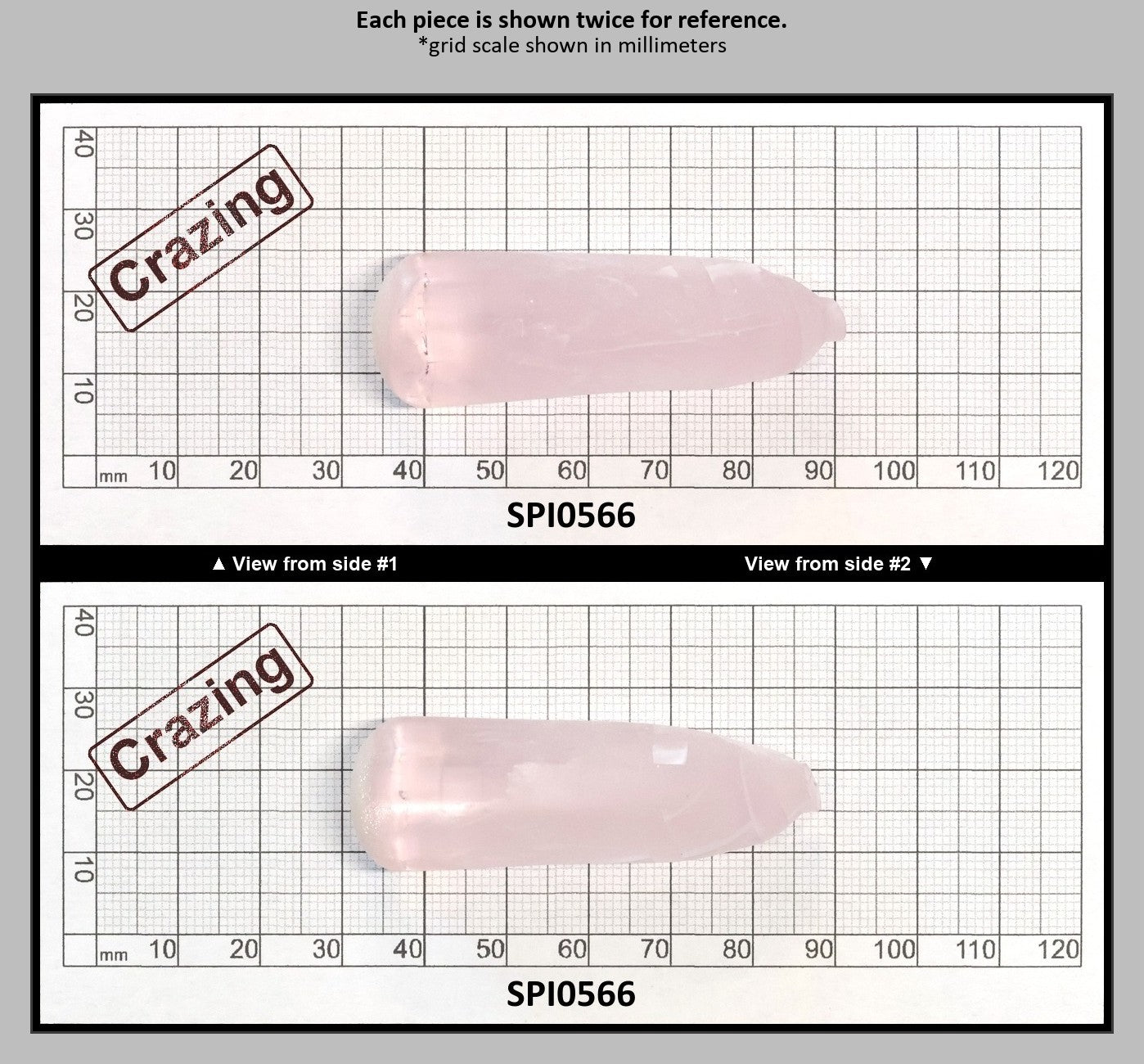 Pink #140-Djeva Lab Created Spinel Faceting Rough for Gem Cutting - Various Sizes : SPI0566