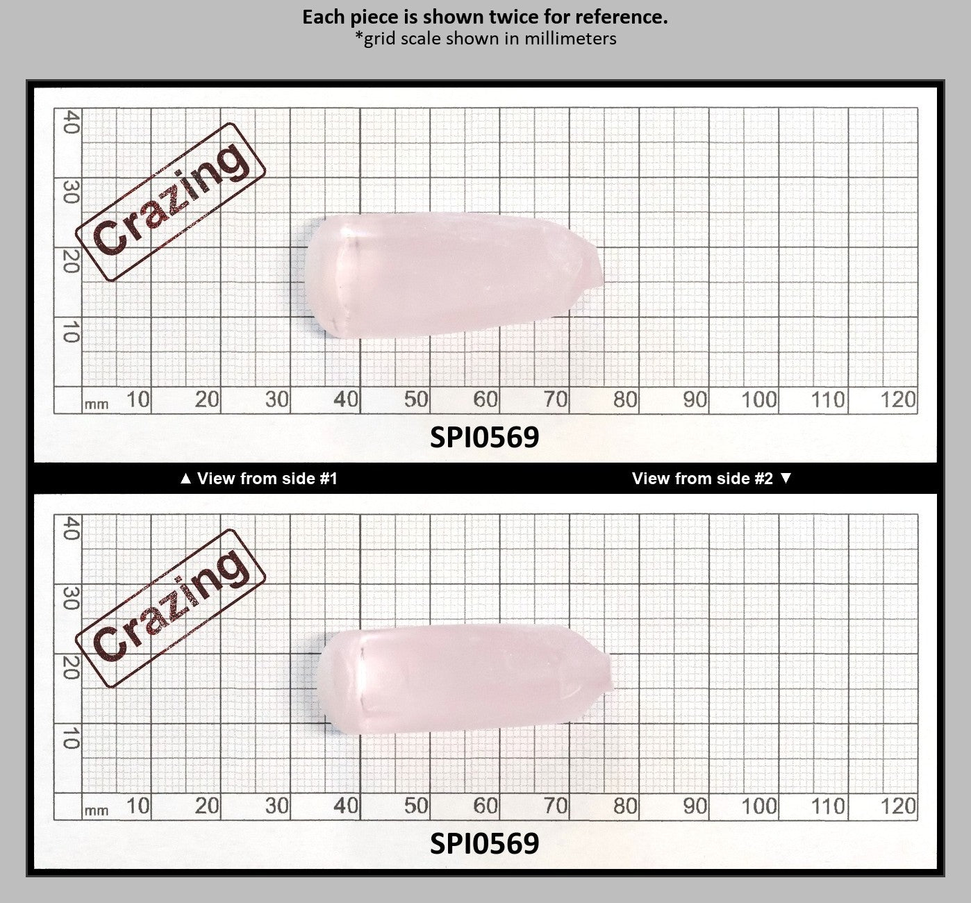 Pink #140-Djeva Lab Created Spinel Faceting Rough for Gem Cutting - Various Sizes : SPI0569