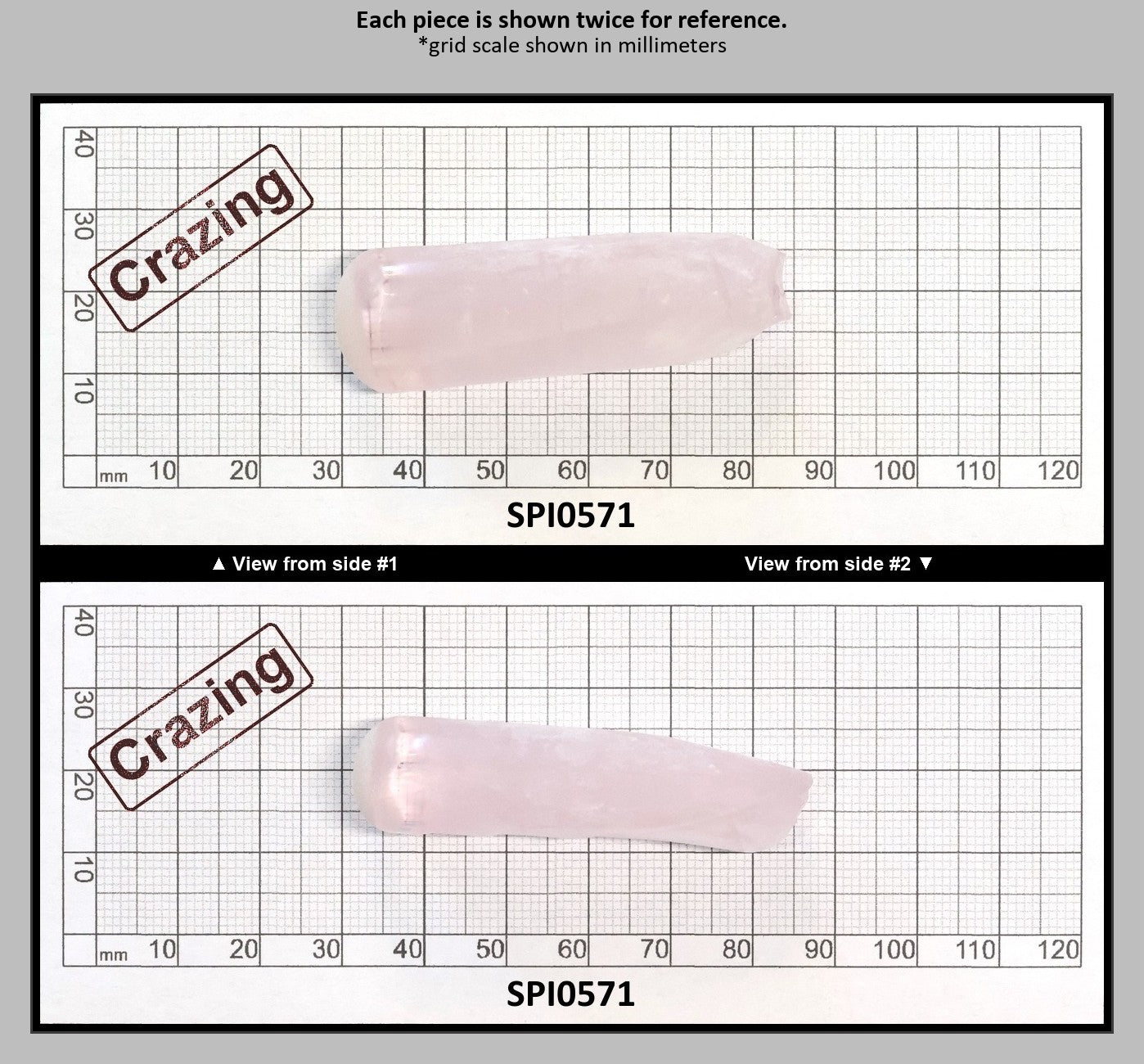 Pink #140-Djeva Lab Created Spinel Faceting Rough for Gem Cutting - Various Sizes : SPI0571