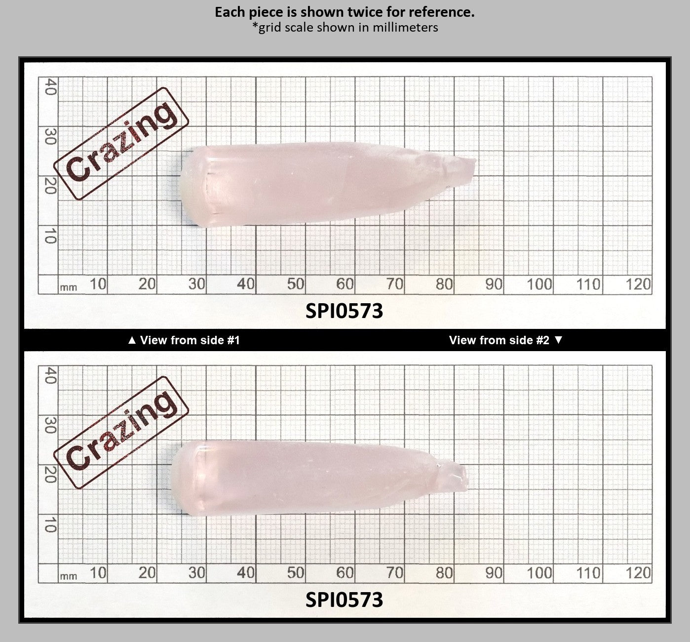 Pink #140-Djeva Lab Created Spinel Faceting Rough for Gem Cutting - Various Sizes : SPI0573