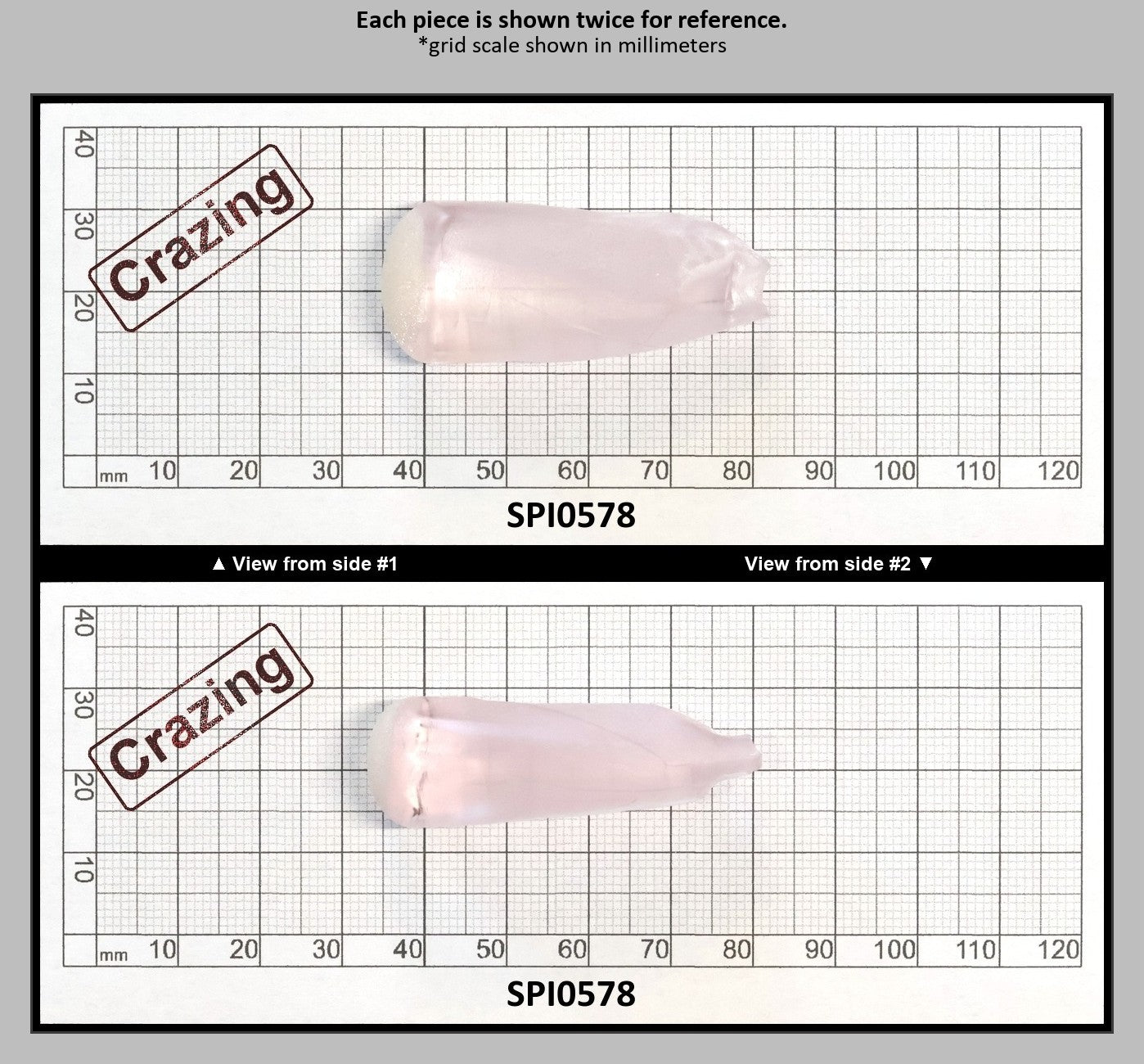 Pink #140-Djeva Lab Created Spinel Faceting Rough for Gem Cutting - Various Sizes : SPI0578