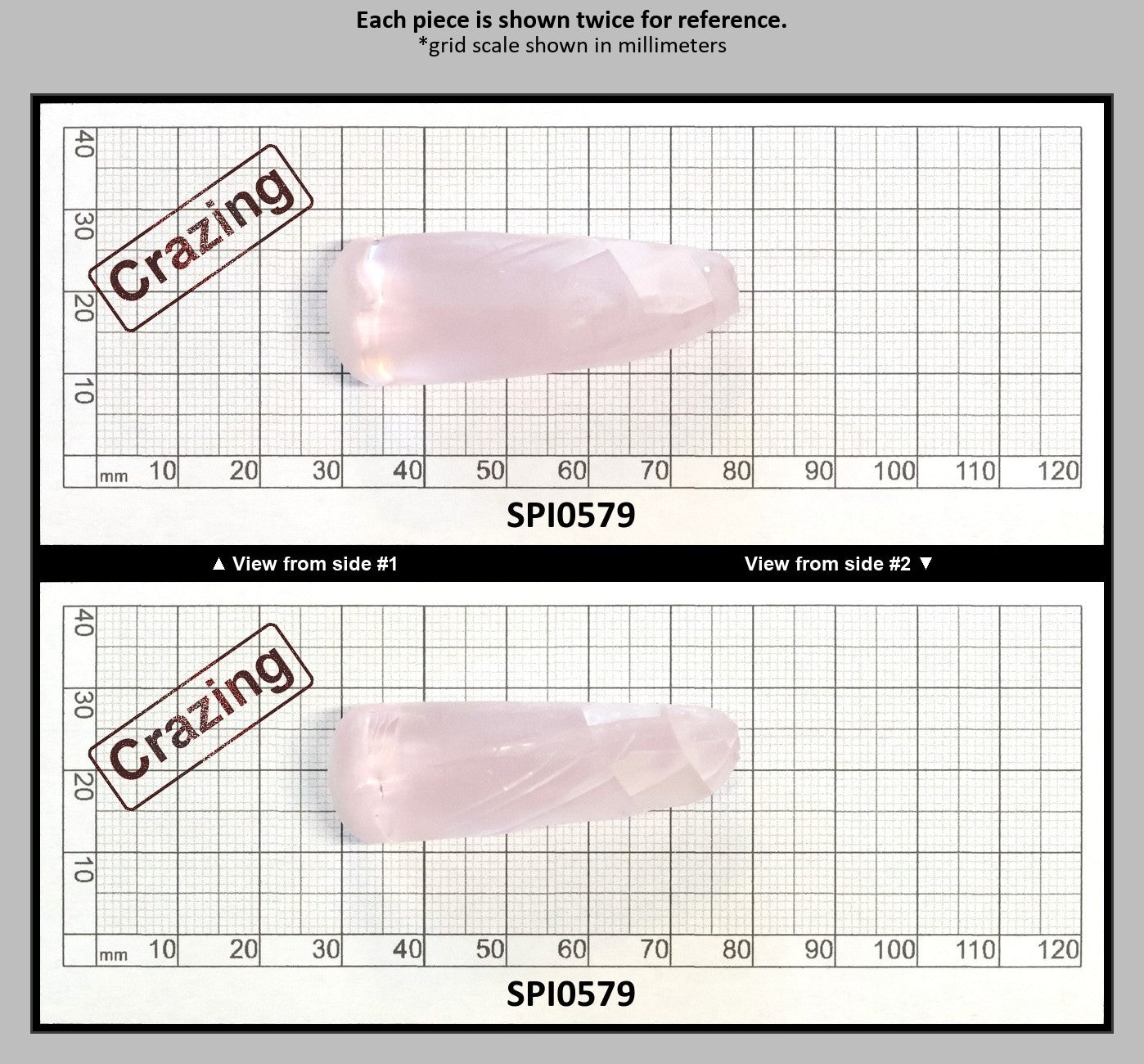 Pink #140-Djeva Lab Created Spinel Faceting Rough for Gem Cutting - Various Sizes : SPI0579