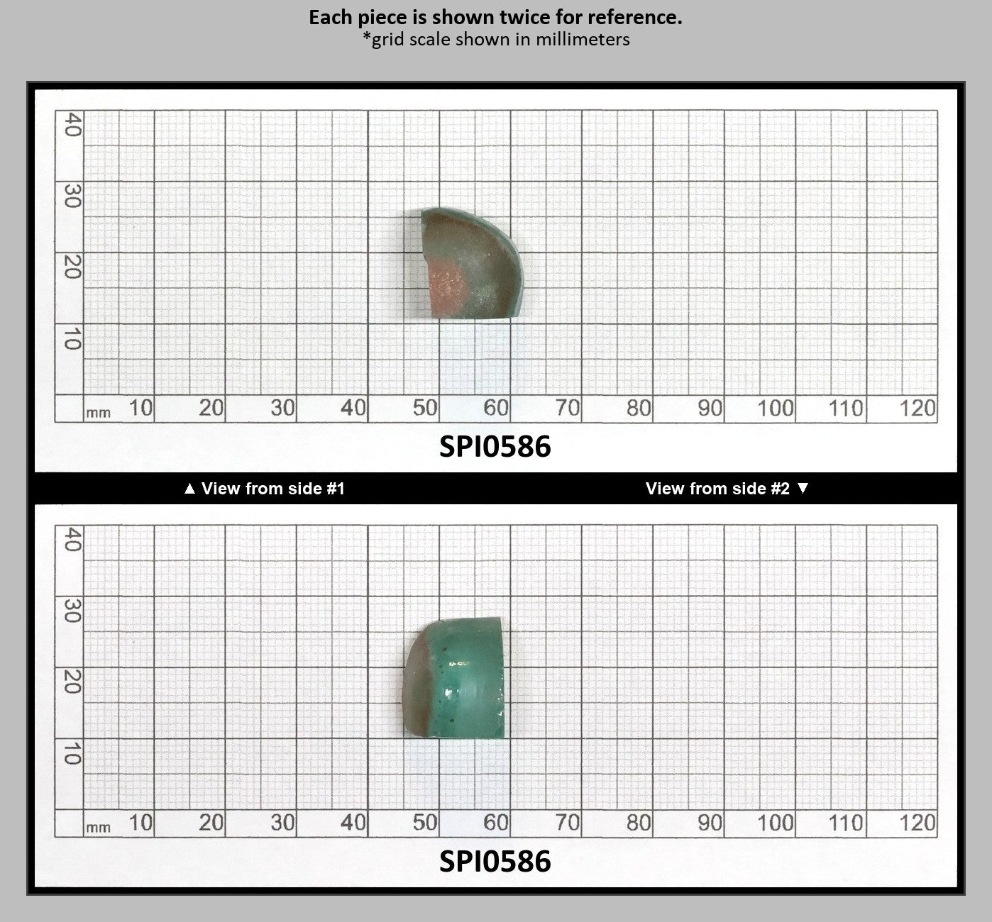 Light Paraiba Blue #135-Djeva Lab Created Spinel Faceting Rough for Gem Cutting - Various Sizes : SPI0586