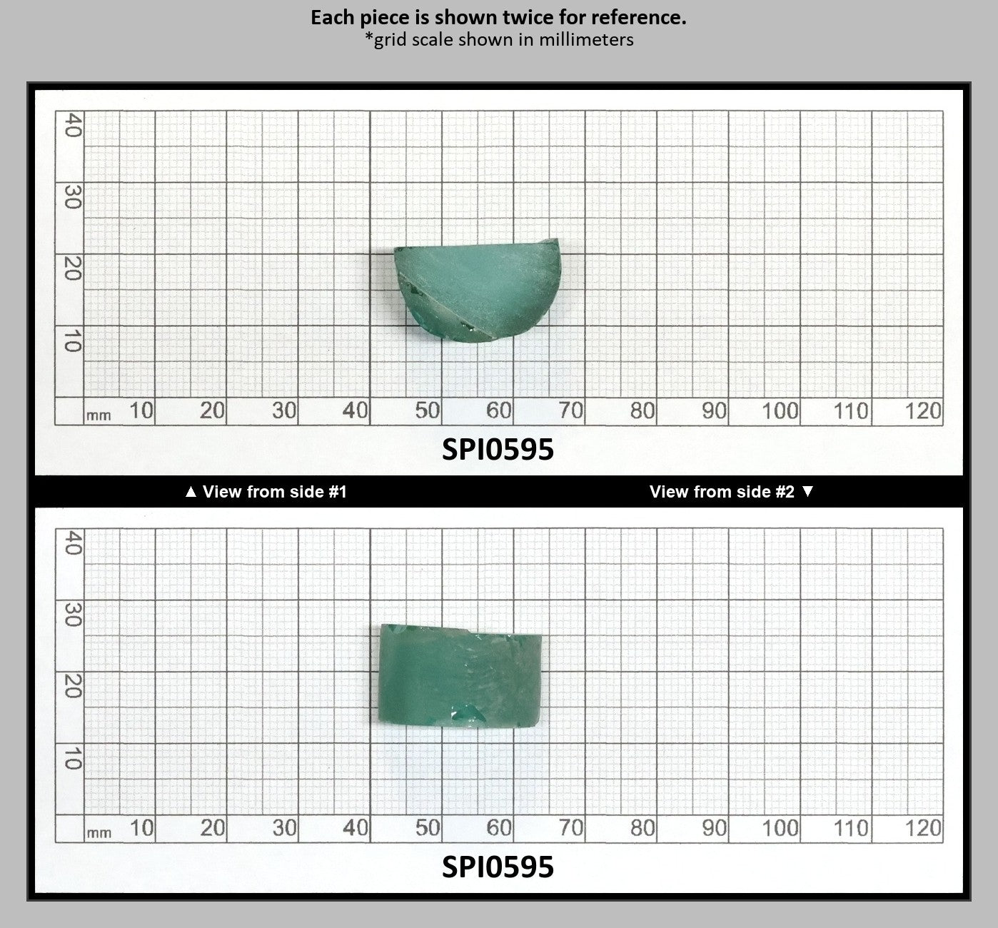 Light Paraiba Blue #135-Djeva Lab Created Spinel Faceting Rough for Gem Cutting - Various Sizes : SPI0595
