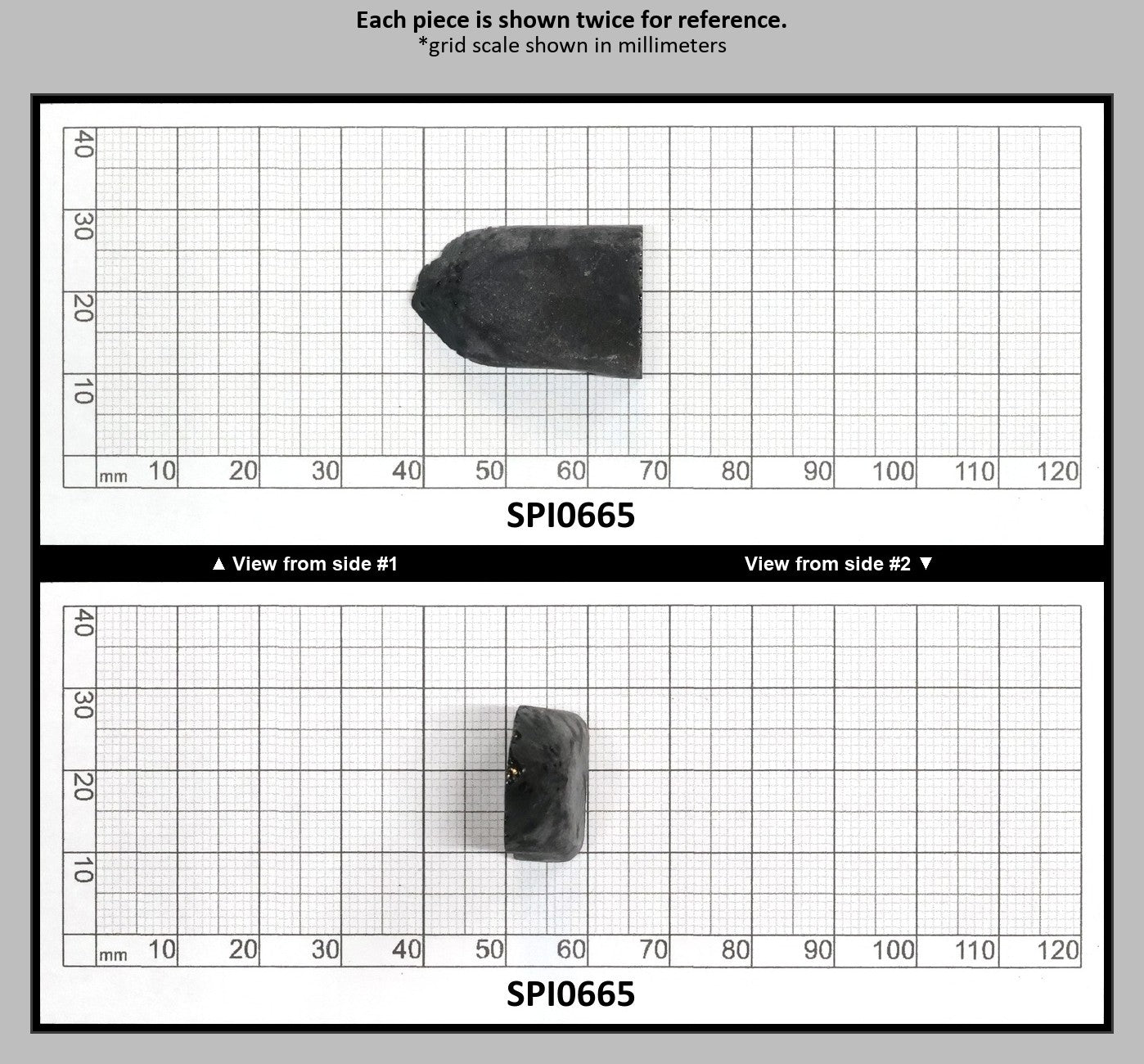 Green Tourmaline (Dark) #152 Lab Created Spinel Faceting Rough for Gem Cutting - Various Sizes : SPI0665