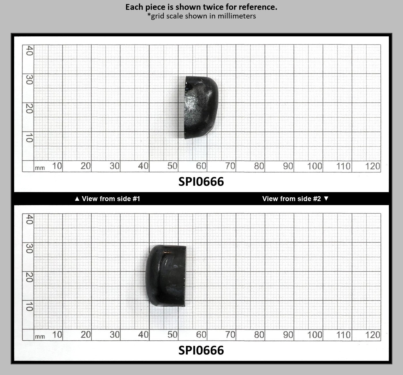 Green Tourmaline (Dark) #152 Lab Created Spinel Faceting Rough for Gem Cutting - Various Sizes : SPI0666