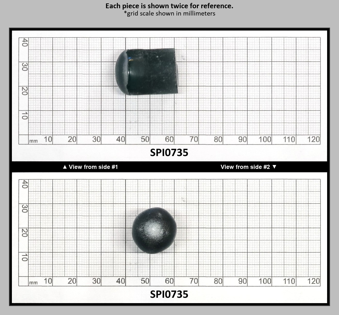 Zircon Green (Teal Color) #122-Djeva Lab Created Spinel Faceting Rough for Gem Cutting - Various Sizes : SPI0735