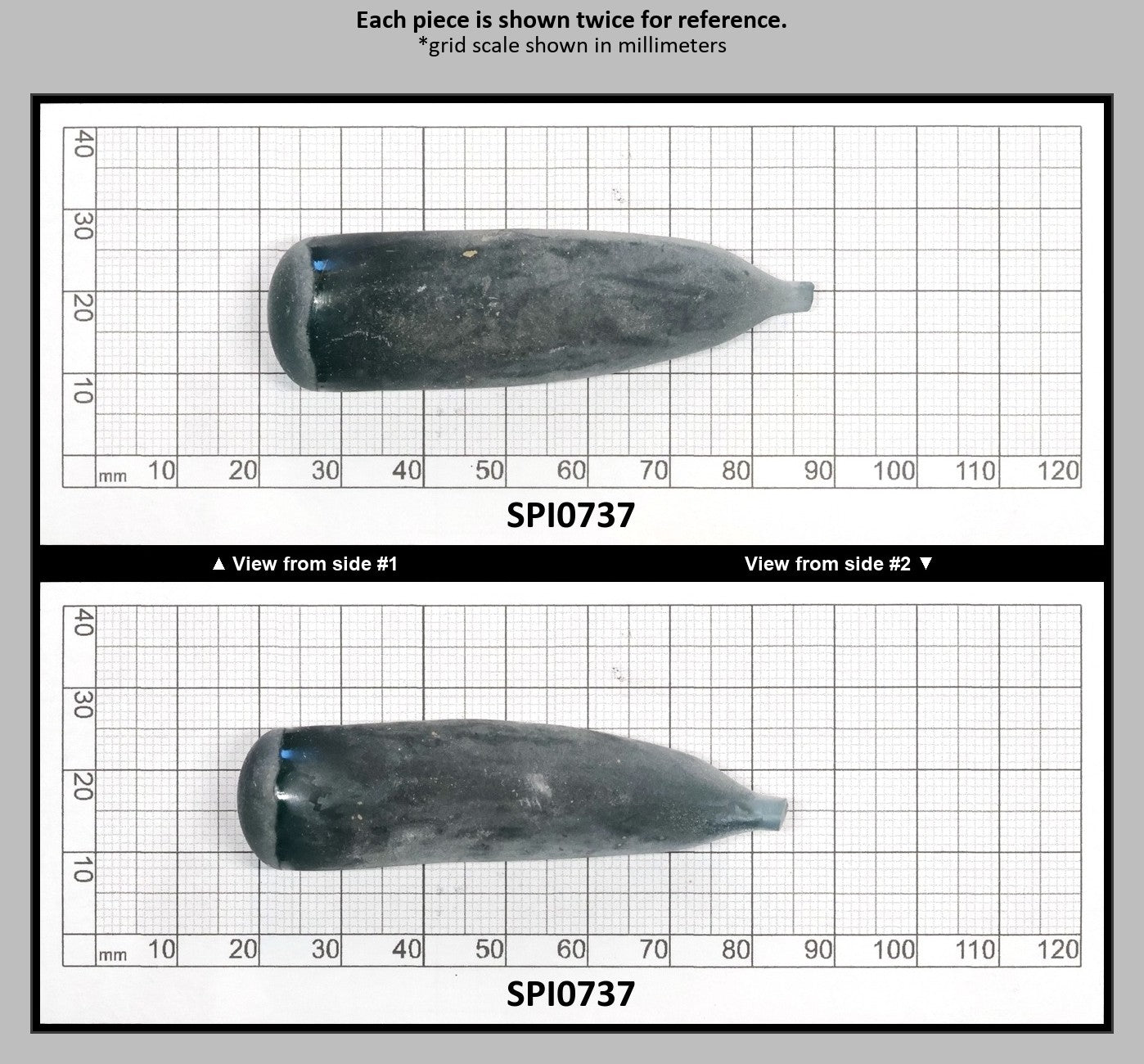 Zircon Green (Teal Color) #122-Djeva Lab Created Spinel Faceting Rough for Gem Cutting - Various Sizes : SPI0737
