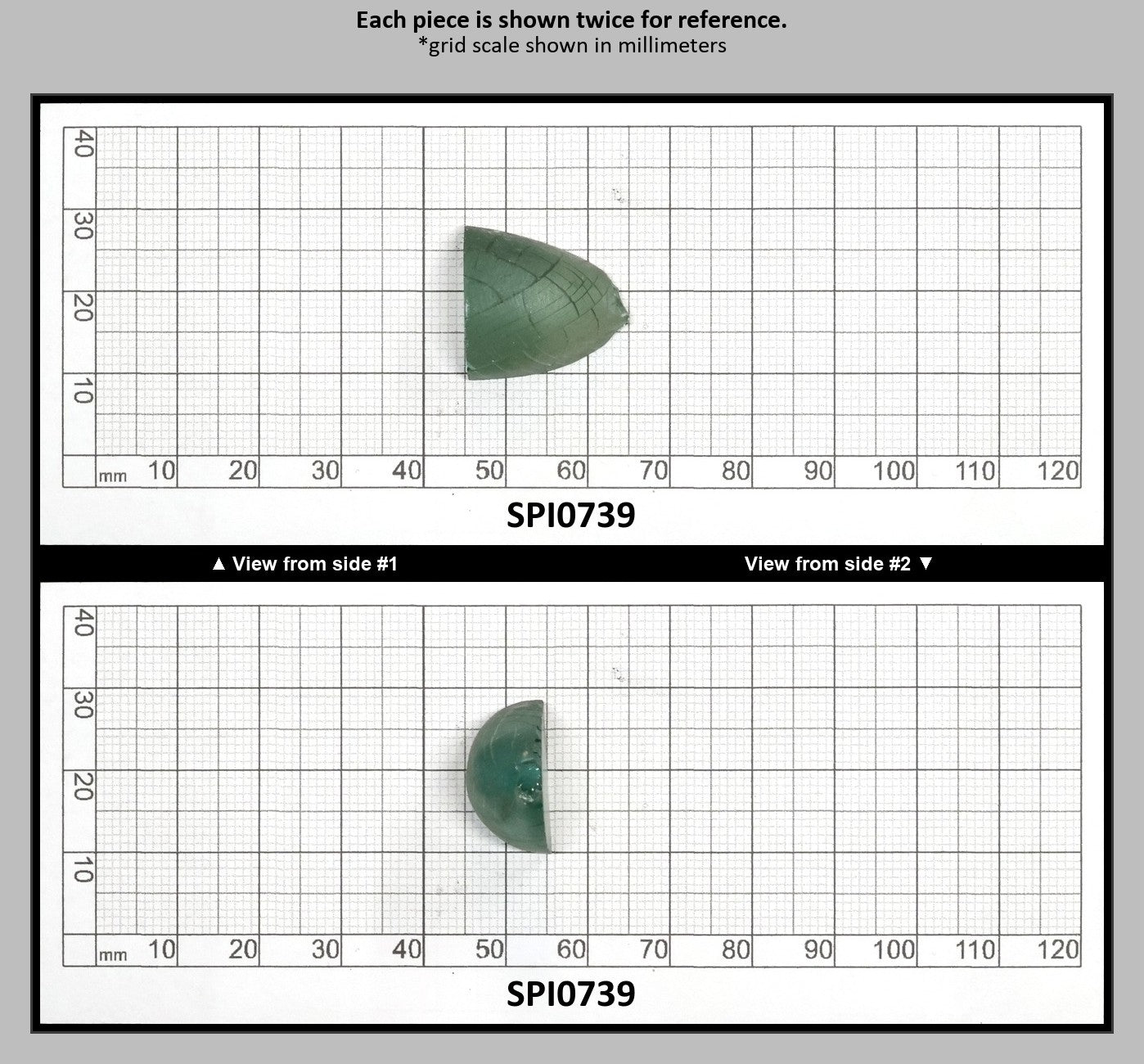 Brazil Emerald Green #137-Djeva Lab Created Spinel Faceting Rough for Gem Cutting - Various Sizes : SPI0739