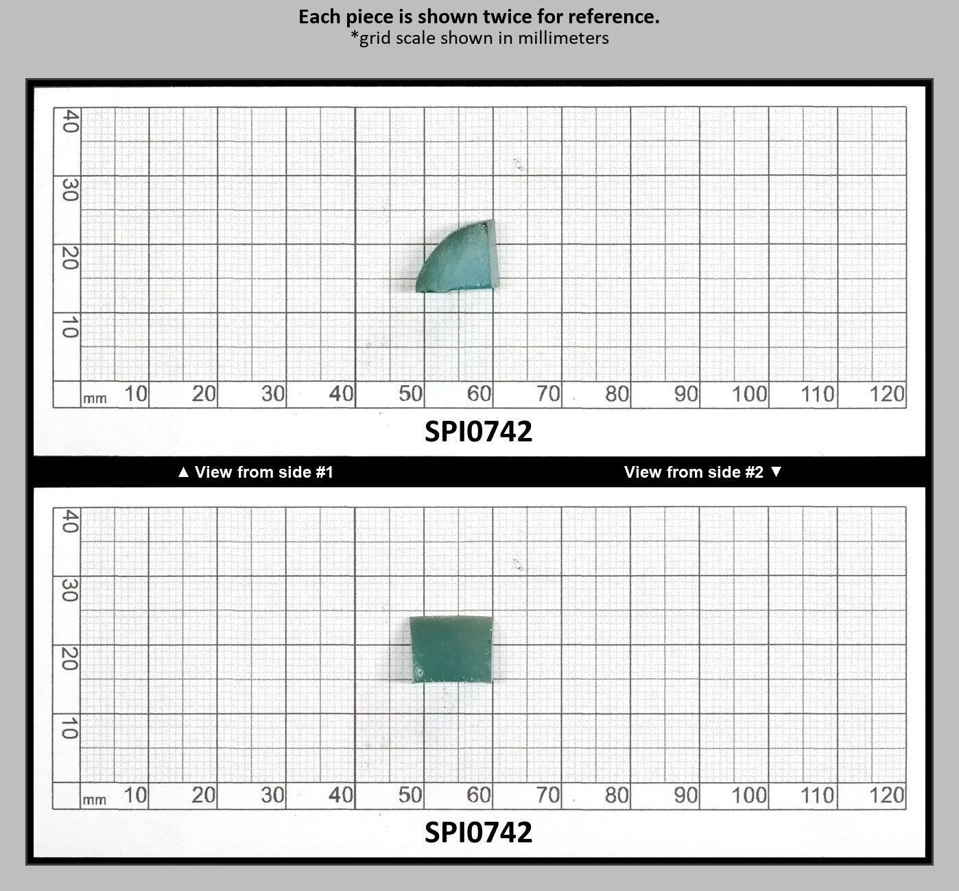Brazil Emerald Green #137-Djeva Lab Created Spinel Faceting Rough for Gem Cutting - Various Sizes : SPI0742