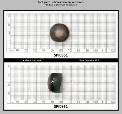 Light Tourmaline Green #EM-100-Djeva Lab Created Spinel Faceting Rough for Gem Cutting - Various Sizes : SPI0951