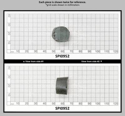 Light Tourmaline Green #EM-100-Djeva Lab Created Spinel Faceting Rough for Gem Cutting - Various Sizes : SPI0952