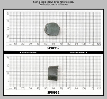 Light Tourmaline Green #EM-100-Djeva Lab Created Spinel Faceting Rough for Gem Cutting - Various Sizes : SPI0952