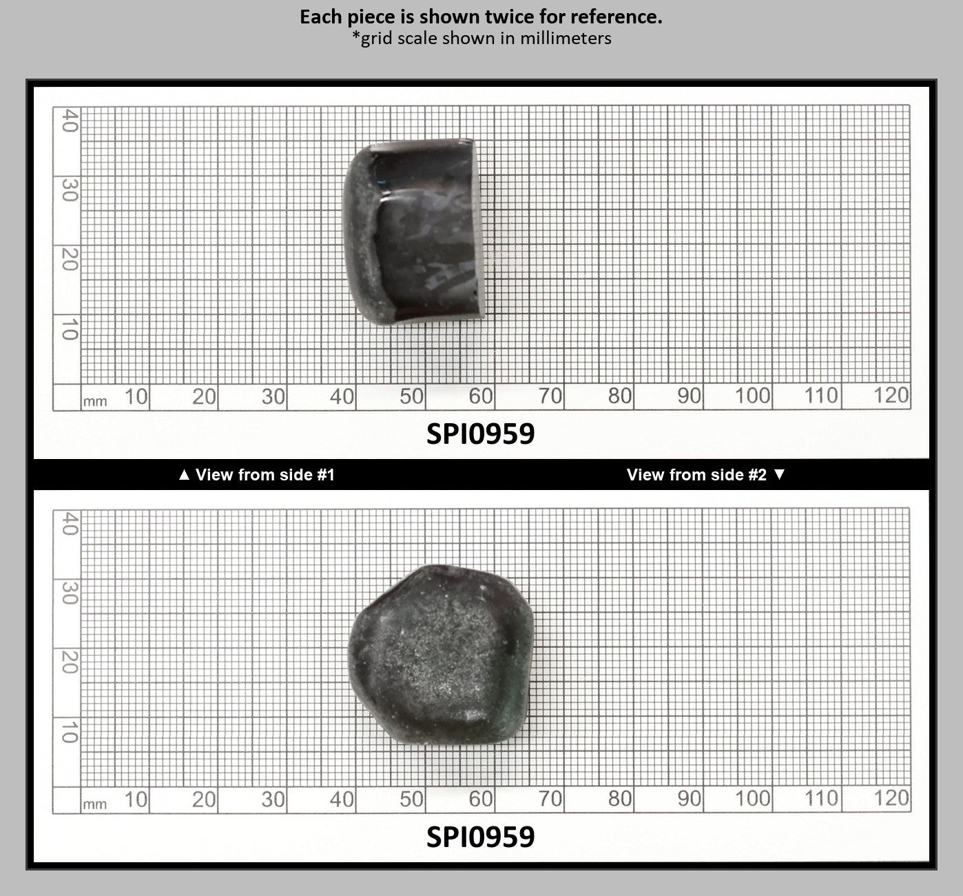 Green Tourmaline (Light) #149 Lab Created Spinel Faceting Rough for Gem Cutting - Various Sizes : SPI0959