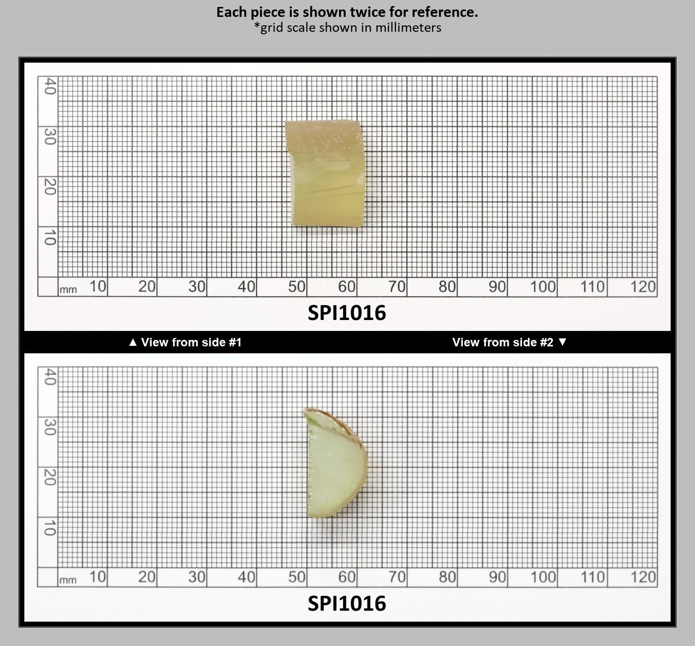Greenish Yellow #130-Djeva Lab Created Spinel Faceting Rough for Gem Cutting - Various Sizes : SPI1016