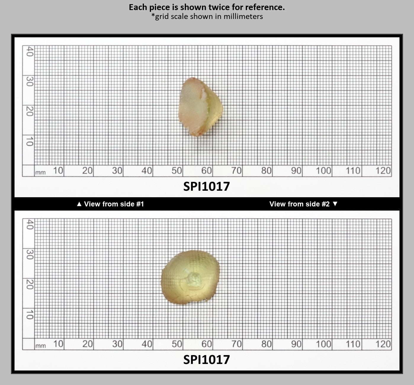 Greenish Yellow #130-Djeva Lab Created Spinel Faceting Rough for Gem Cutting - Various Sizes : SPI1017