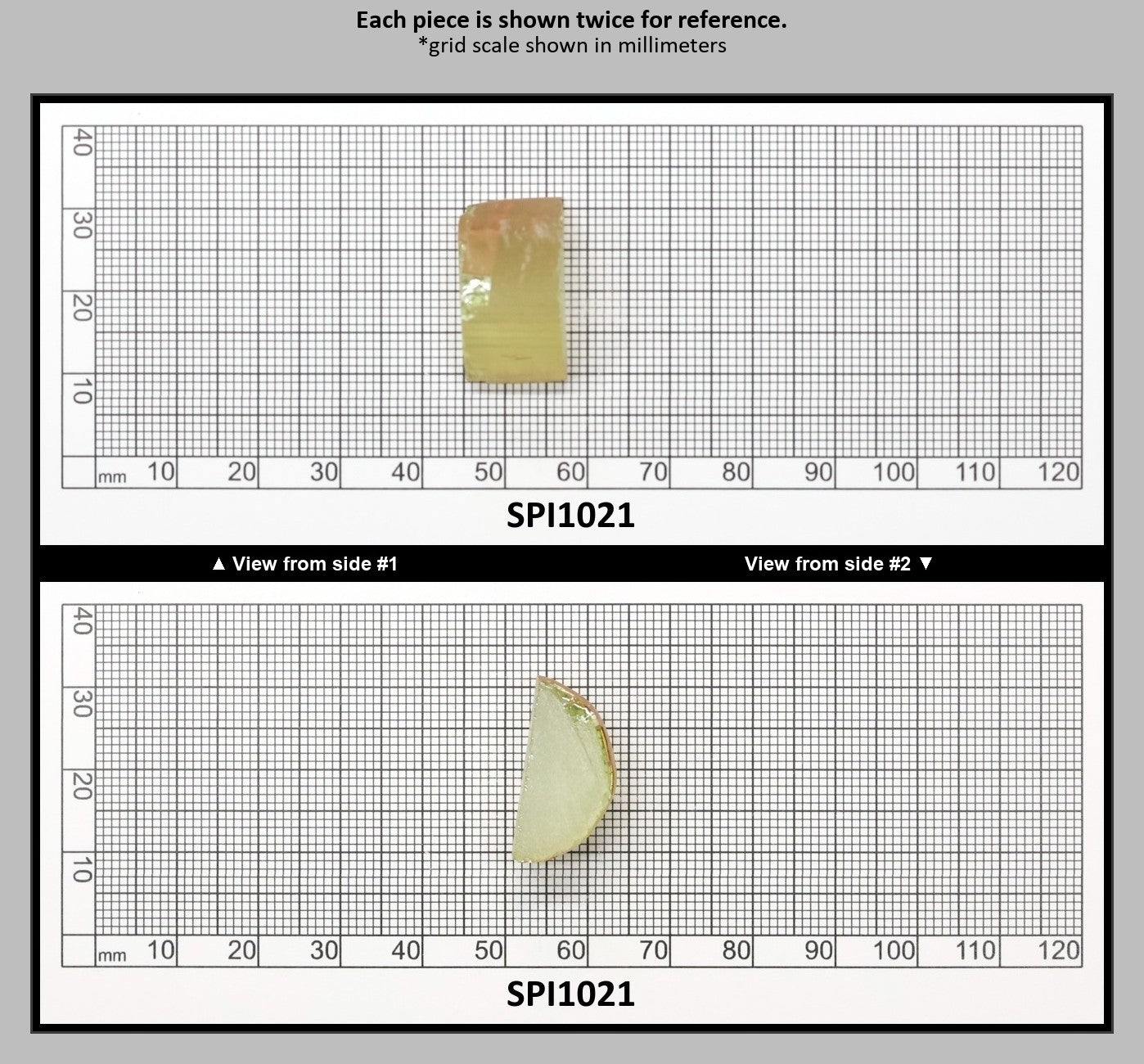 Greenish Yellow #130-Djeva Lab Created Spinel Faceting Rough for Gem Cutting - Various Sizes : SPI1021