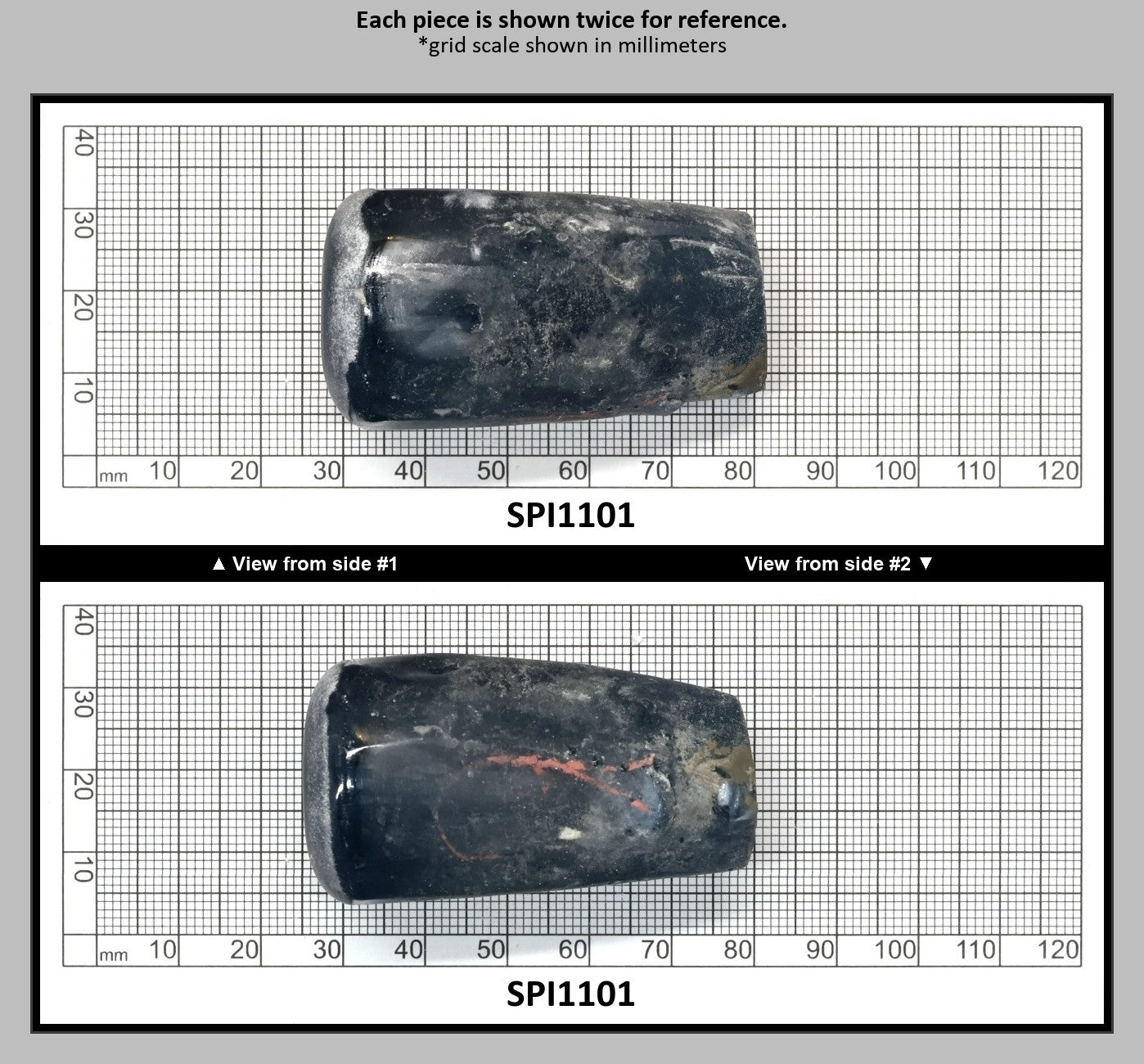 Aquamarine Medium Blue #106 Lab Created Spinel Faceting Rough for Gem Cutting - Various Sizes : SPI1101