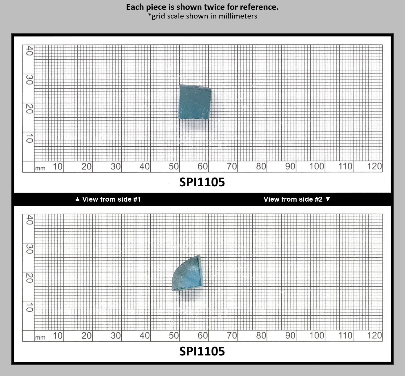 Paraiba Blue #138-Djeva Lab Created Spinel Faceting Rough for Gem Cutting - Various Sizes : SPI1105