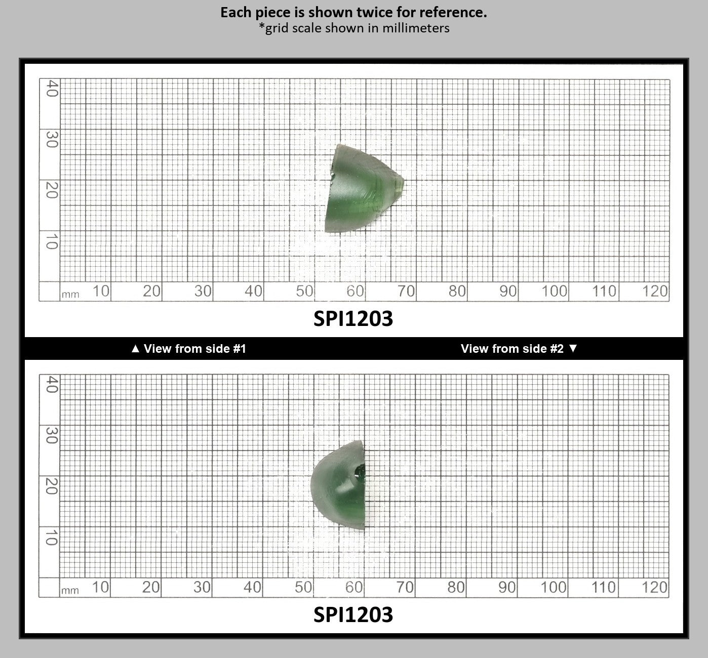 Light Tourmaline Green #EM-100-Djeva Lab Created Spinel Faceting Rough for Gem Cutting - Various Sizes : SPI1203