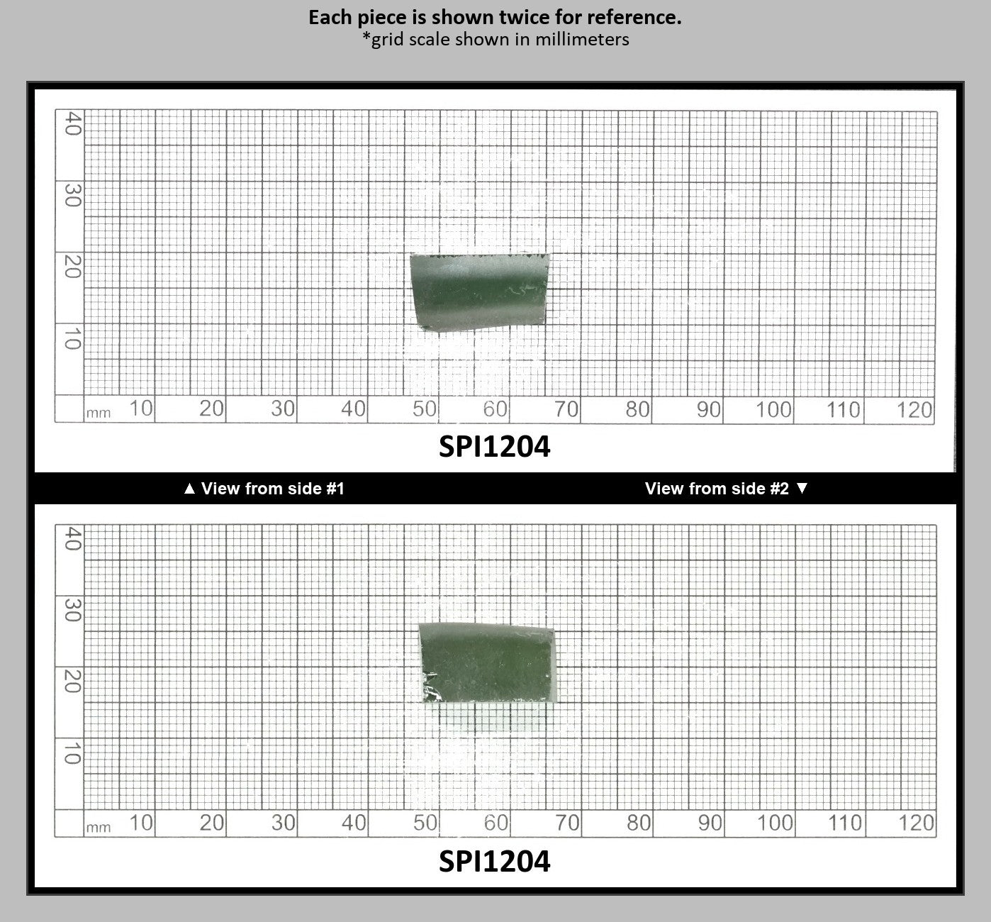 Light Tourmaline Green #EM-100-Djeva Lab Created Spinel Faceting Rough for Gem Cutting - Various Sizes : SPI1204