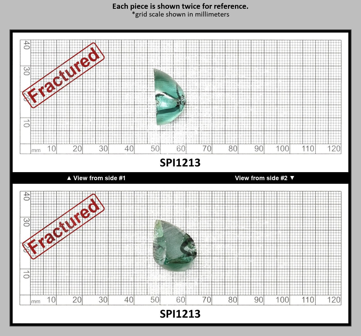 Brazil Emerald Green #137-Djeva Lab Created Spinel Faceting Rough for Gem Cutting - Various Sizes : SPI1213