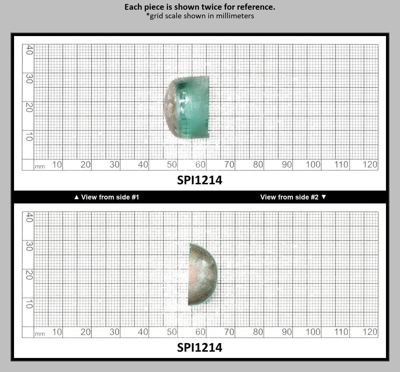 Brazil Emerald Green #137-Djeva Lab Created Spinel Faceting Rough for Gem Cutting - Various Sizes : SPI1214