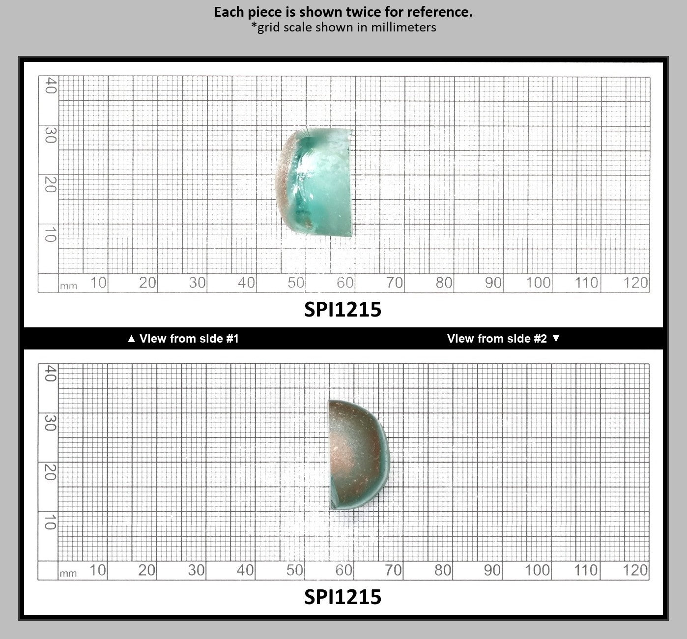 Brazil Emerald Green #137-Djeva Lab Created Spinel Faceting Rough for Gem Cutting - Various Sizes : SPI1215