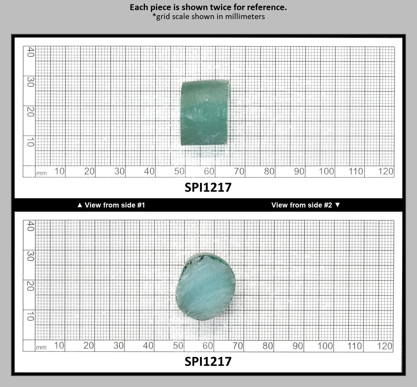 Brazil Emerald Green #137-Djeva Lab Created Spinel Faceting Rough for Gem Cutting - Various Sizes : SPI1217