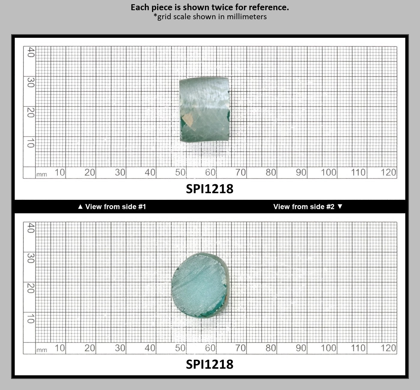 Brazil Emerald Green #137-Djeva Lab Created Spinel Faceting Rough for Gem Cutting - Various Sizes : SPI1218
