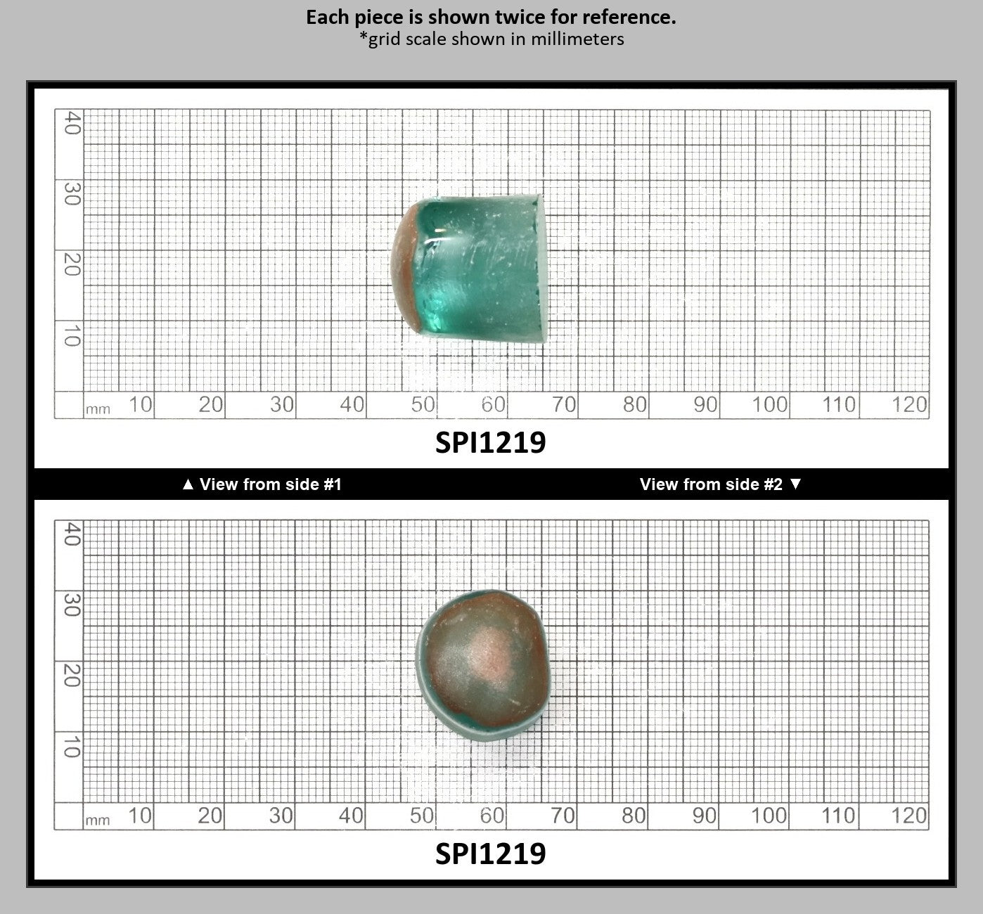 Brazil Emerald Green #137-Djeva Lab Created Spinel Faceting Rough for Gem Cutting - Various Sizes : SPI1219