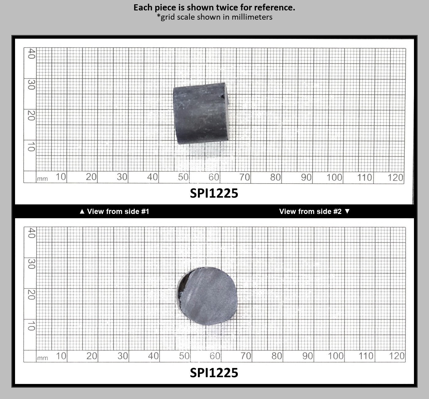 Burma Dark Blue #113-Djeva Lab Created Spinel Faceting Rough for Gem Cutting - Various Sizes : SPI1225