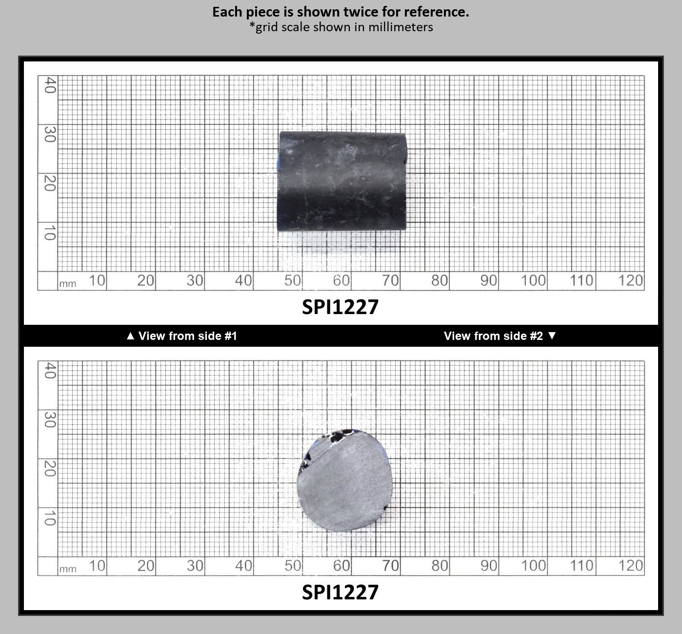 Burma Dark Blue #113-Djeva Lab Created Spinel Faceting Rough for Gem Cutting - Various Sizes : SPI1227