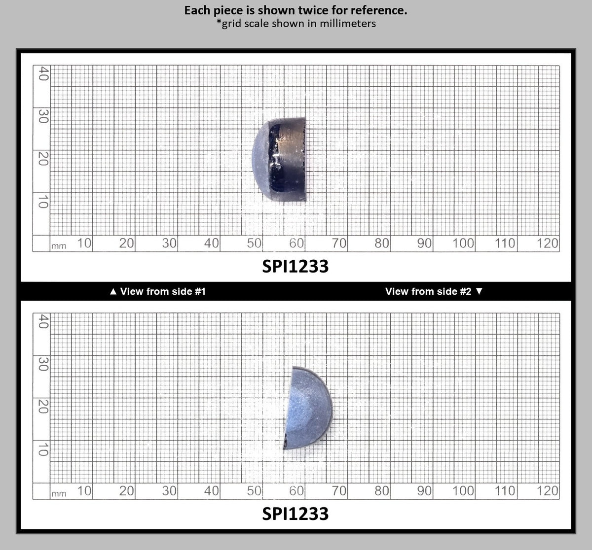 Burma Dark Blue #113-Djeva Lab Created Spinel Faceting Rough for Gem Cutting - Various Sizes : SPI1233