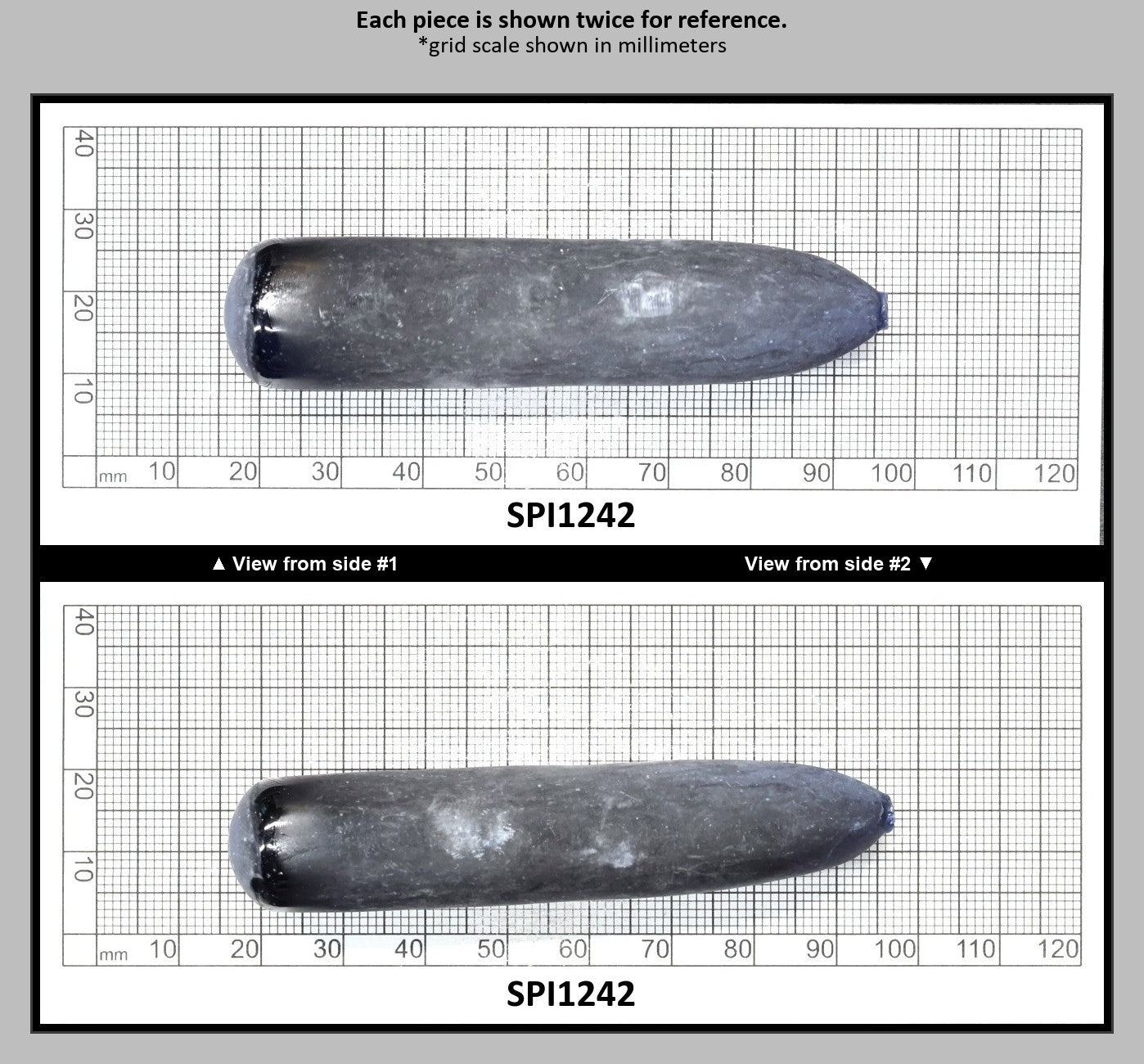 Burma Dark Blue #113-Djeva Lab Created Spinel Faceting Rough for Gem Cutting - Various Sizes : SPI1242