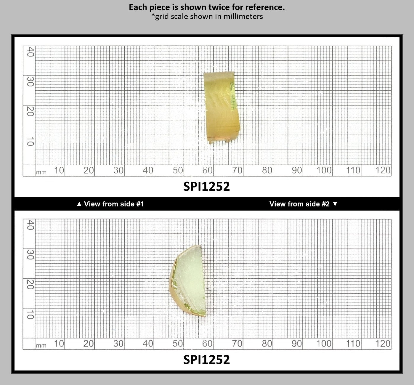 Greenish Yellow #131-Djeva Lab Created Spinel Faceting Rough for Gem Cutting - Various Sizes : SPI1252
