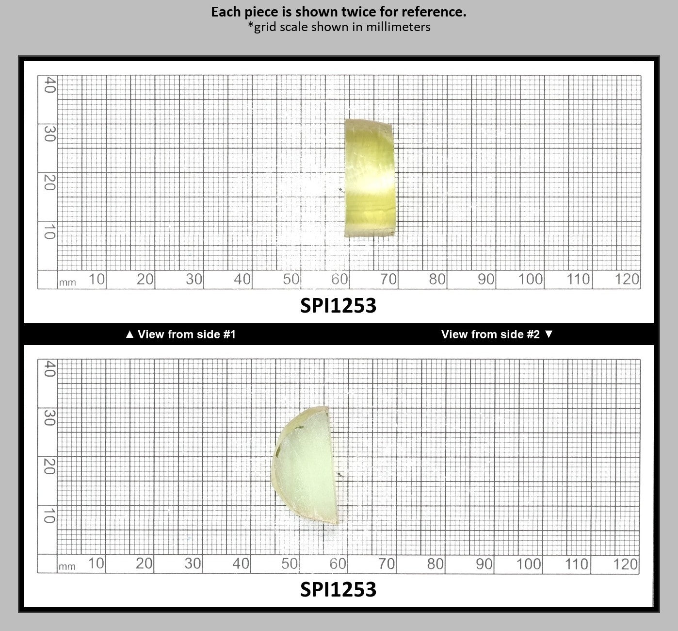 Greenish Yellow #131-Djeva Lab Created Spinel Faceting Rough for Gem Cutting - Various Sizes : SPI1253