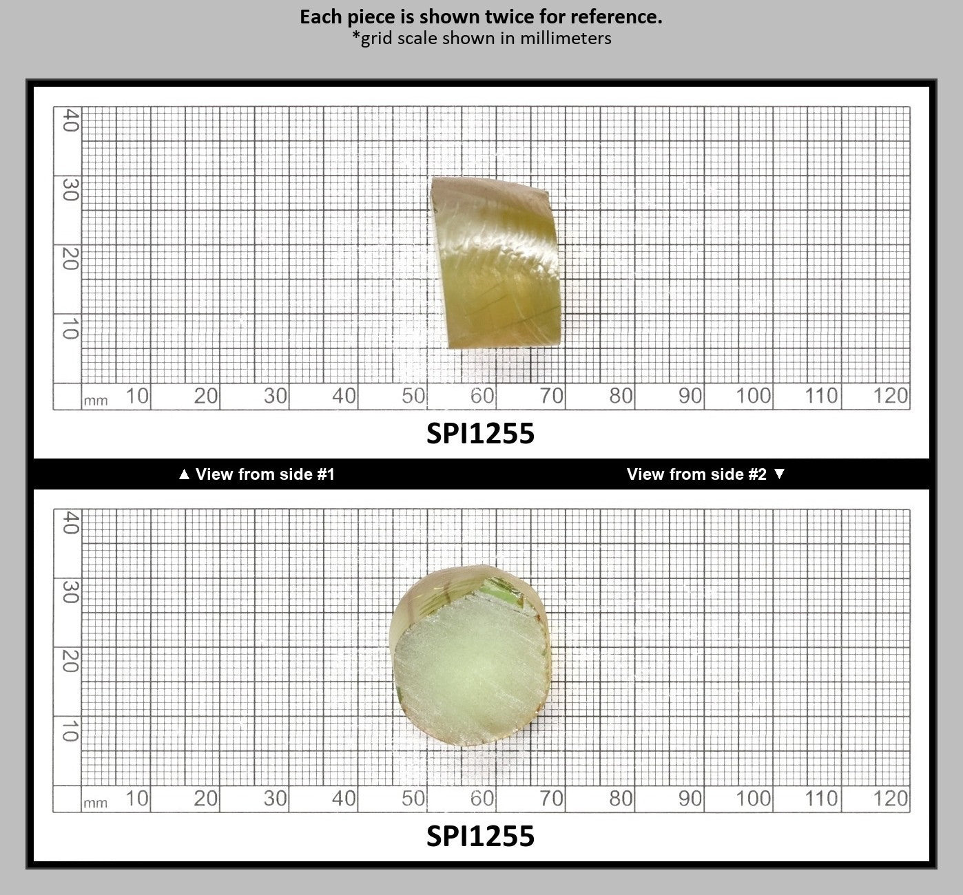 Greenish Yellow #131-Djeva Lab Created Spinel Faceting Rough for Gem Cutting - Various Sizes : SPI1255