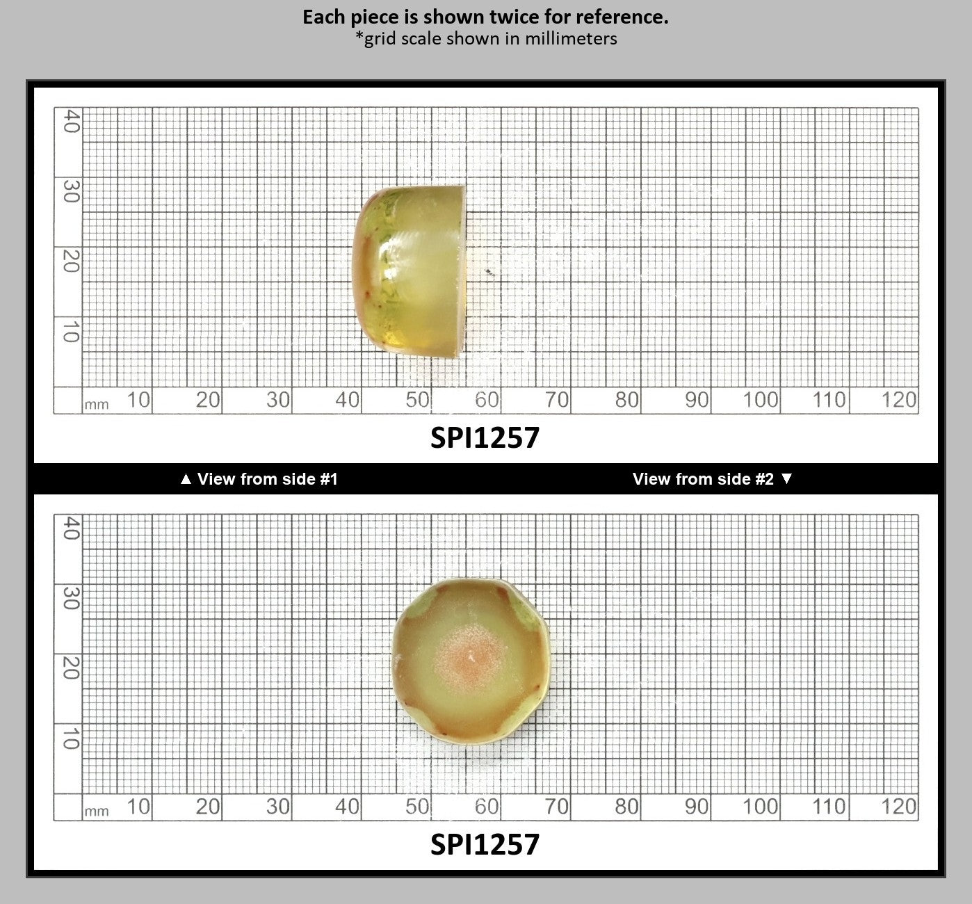Greenish Yellow #131-Djeva Lab Created Spinel Faceting Rough for Gem Cutting - Various Sizes : SPI1257