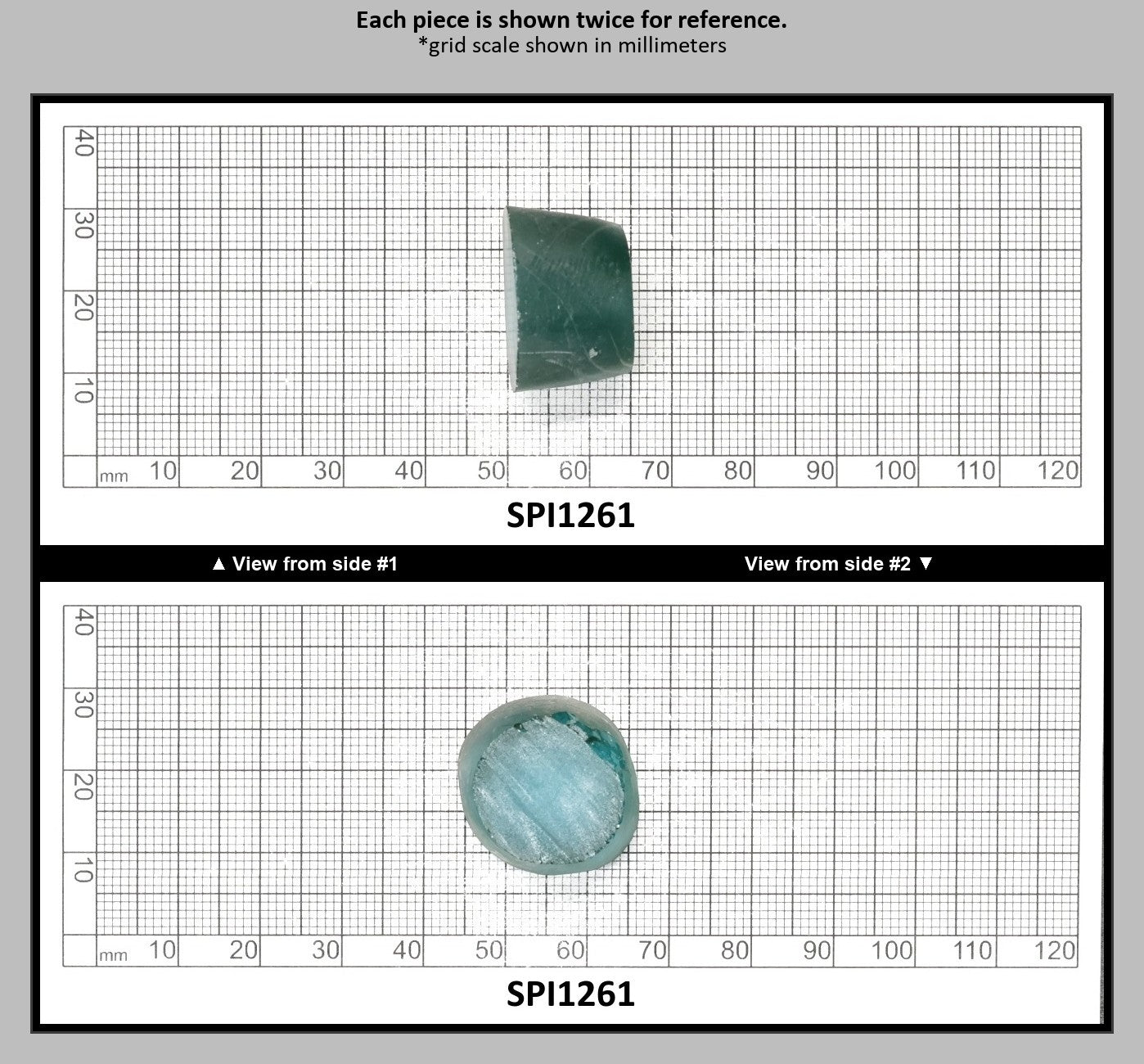 Bluish Green #136-Djeva Lab Created Spinel Faceting Rough for Gem Cutting - Various Sizes : SPI1261