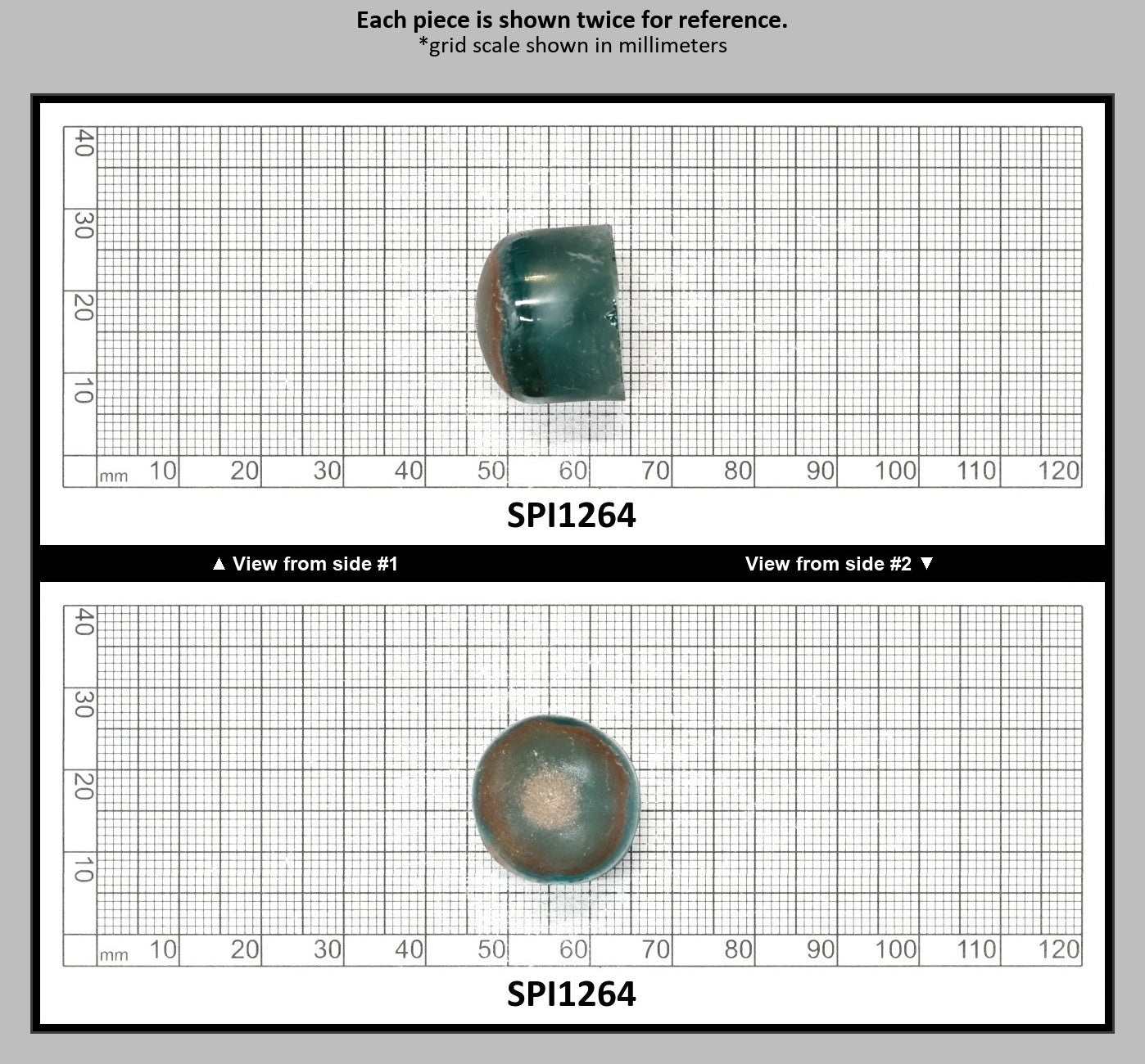 Bluish Green #136-Djeva Lab Created Spinel Faceting Rough for Gem Cutting - Various Sizes : SPI1264