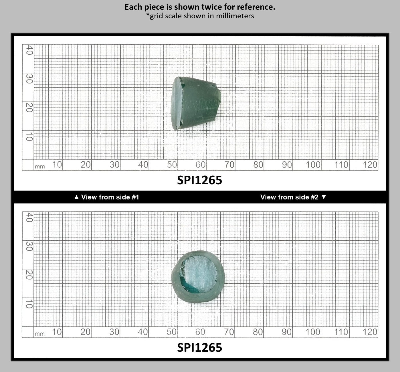 Bluish Green #136-Djeva Lab Created Spinel Faceting Rough for Gem Cutting - Various Sizes : SPI1265