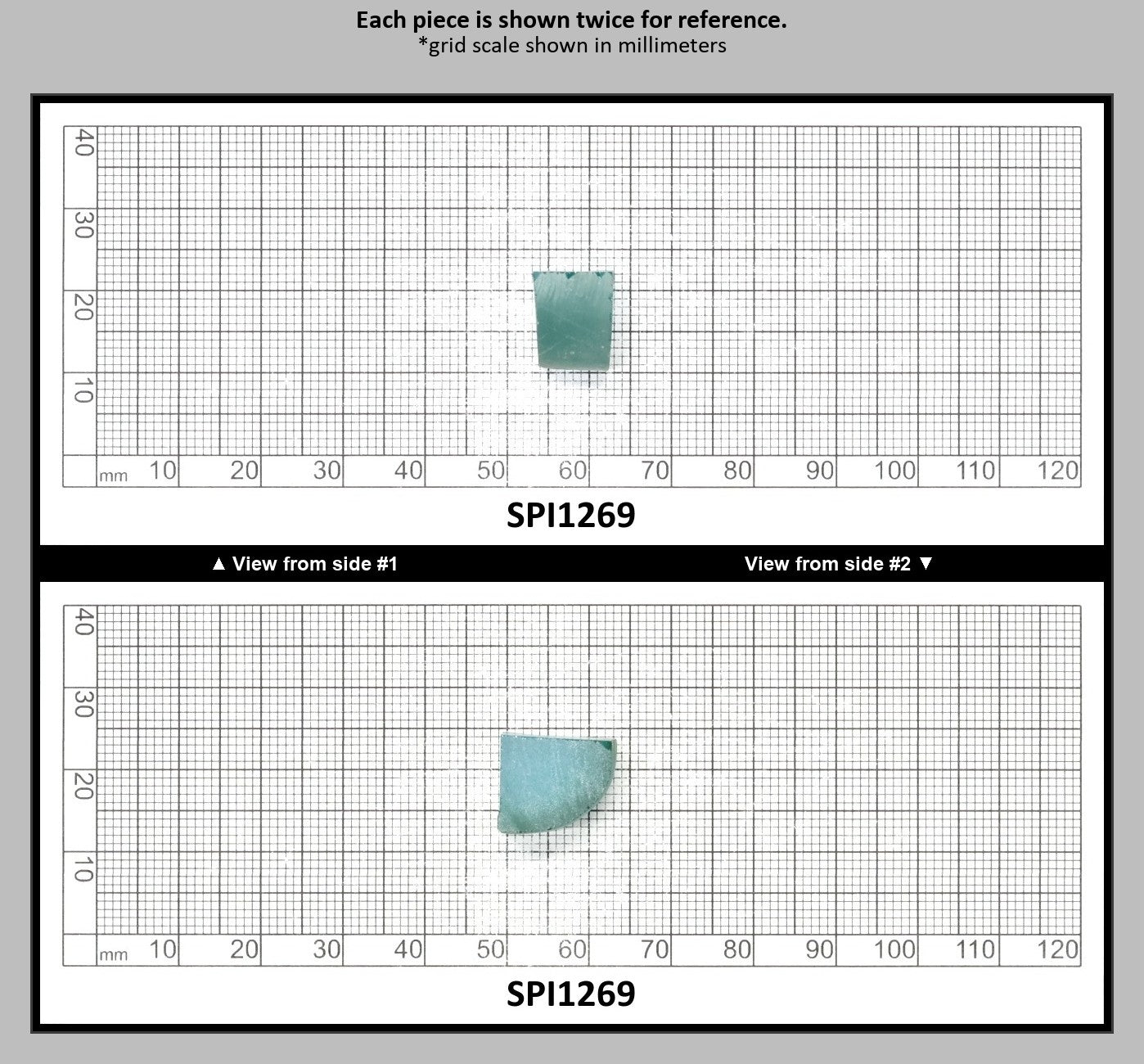 Bluish Green #136-Djeva Lab Created Spinel Faceting Rough for Gem Cutting - Various Sizes : SPI1269