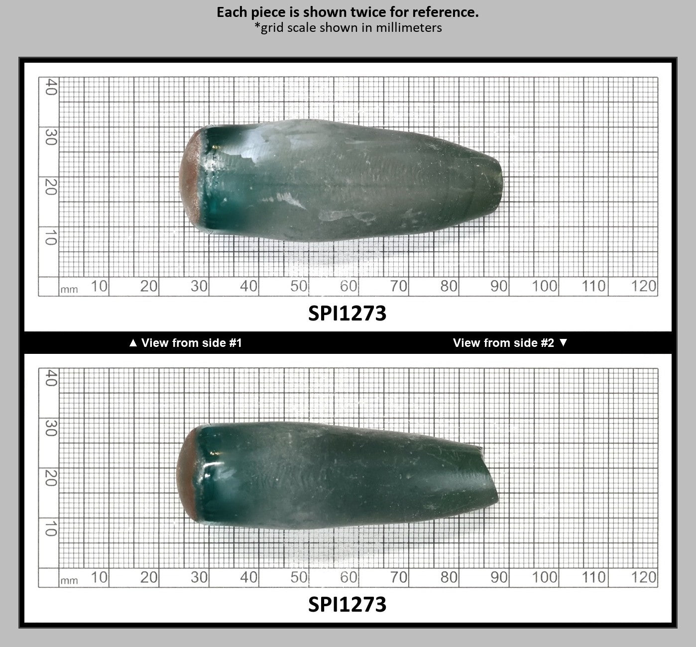 Bluish Green #136-Djeva Lab Created Spinel Faceting Rough for Gem Cutting - Various Sizes : SPI1273
